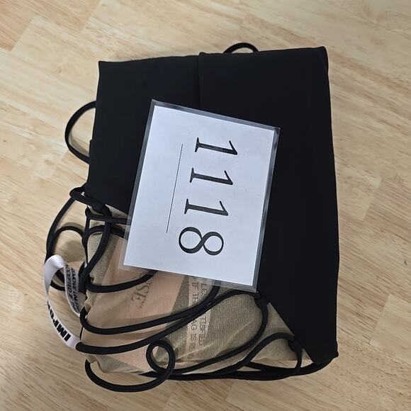 NWT HOUSE of CB Lace-Up Side Tie Bodycon Mini Dress Womens Size Small Sexy Club - Picture 9 of 9